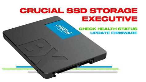 crucial ssd firmware|Crucial Storage Executive Tool .
